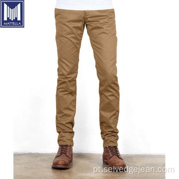 Selvage chino swill selvedge homens jeans jeans de jeans